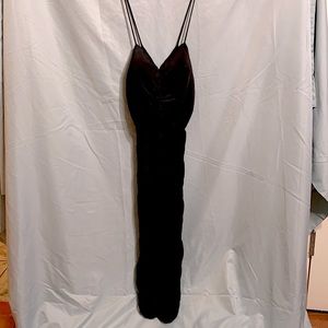 Black Scrunchy Dress